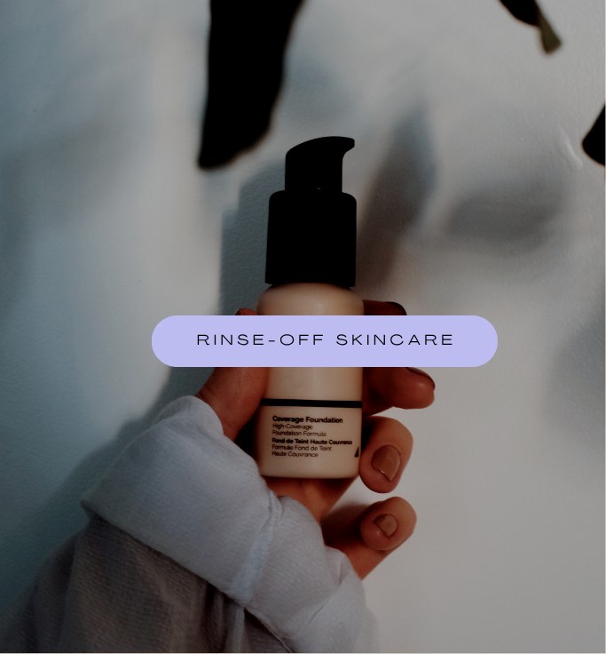 Rinse-off skincare